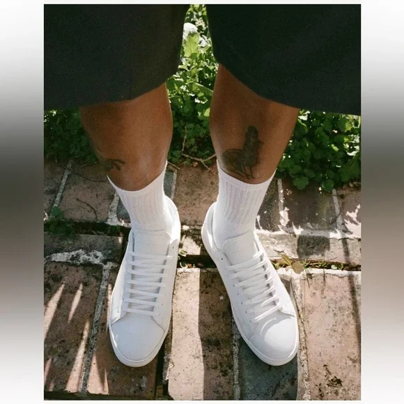 OLIVER CABELL Low 1 Sneaker Buttery Italian Leather size 12 - Picture 2 of 14